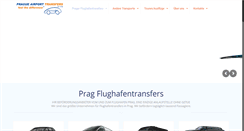 Desktop Screenshot of flughafentransfers-prag.de
