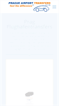 Mobile Screenshot of flughafentransfers-prag.de