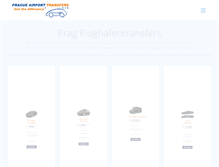 Tablet Screenshot of flughafentransfers-prag.de